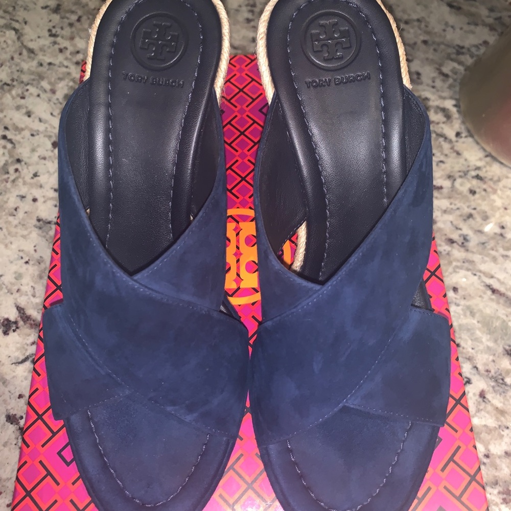 👡 Tory Burch Wedge Mules 👡
